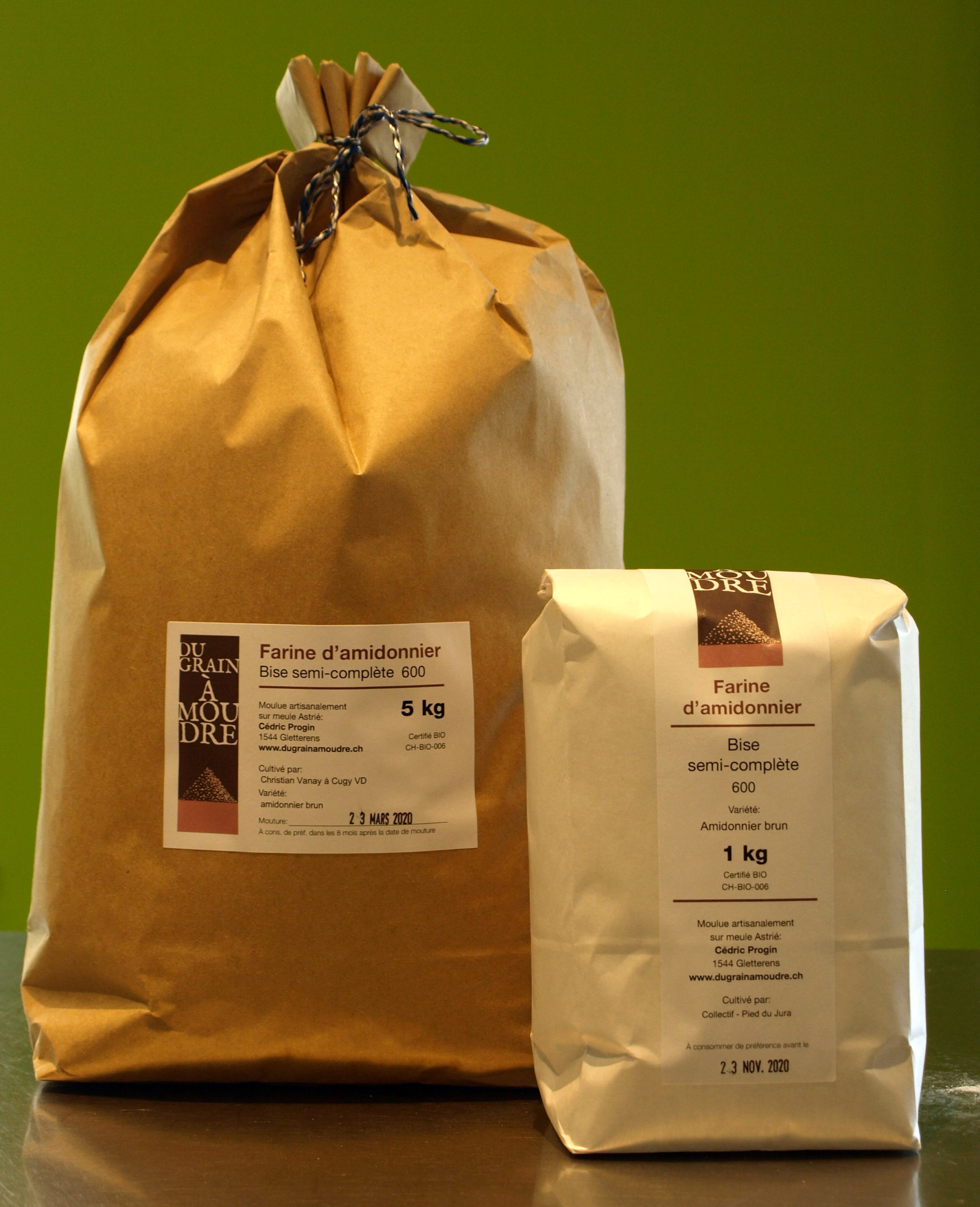 Farine d'amidonnier bio bise claire