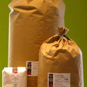 Farine de blé semi-complète bio - Du Grain à Moudre
