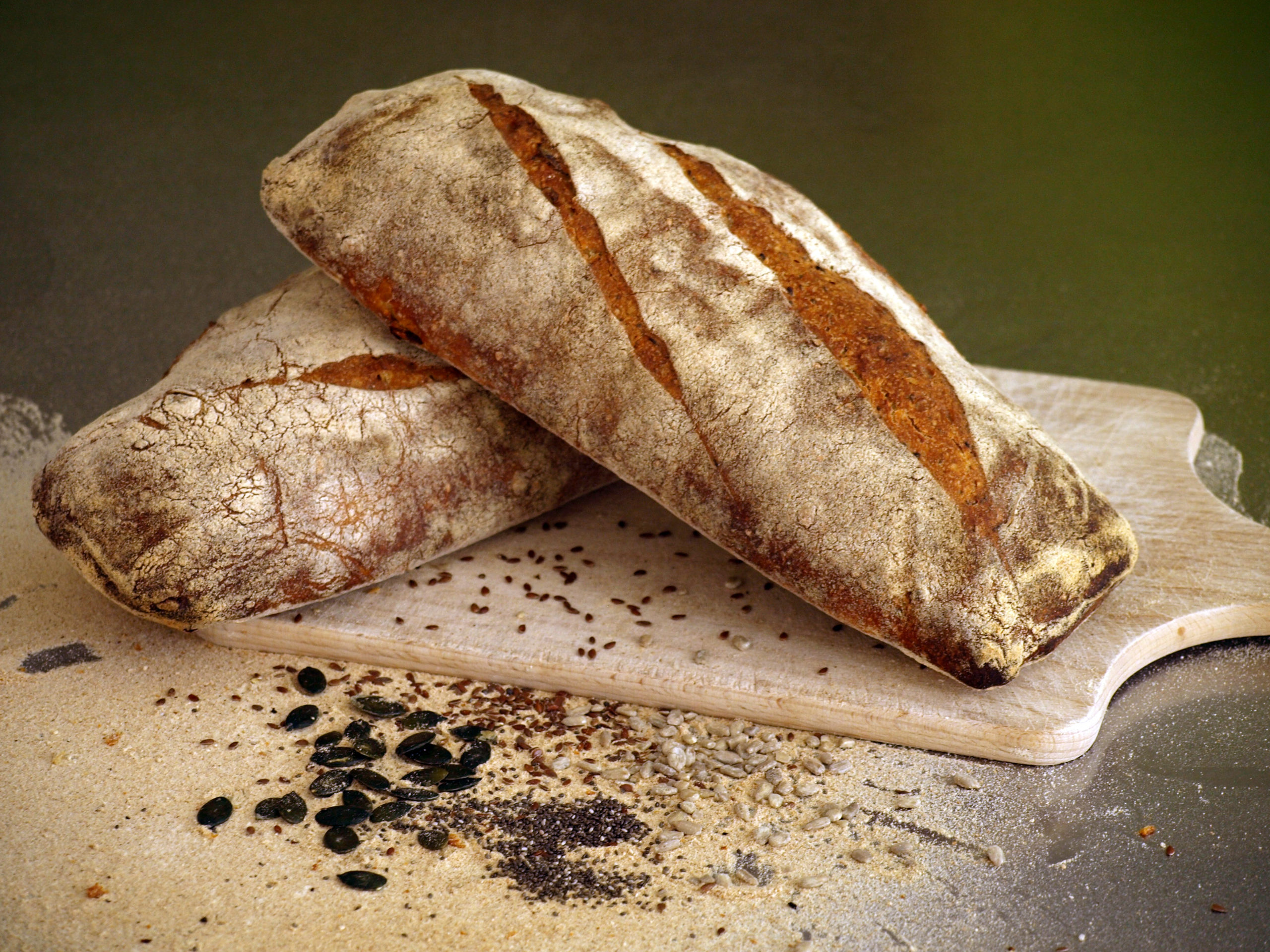 Pain aux graine bio - Du Grain à Moudre