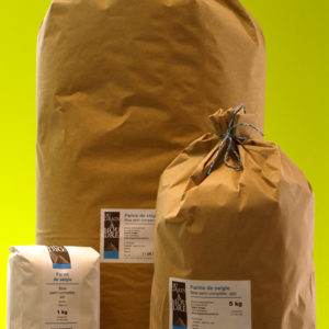 Farine de seigle bio, bise semi-complète
