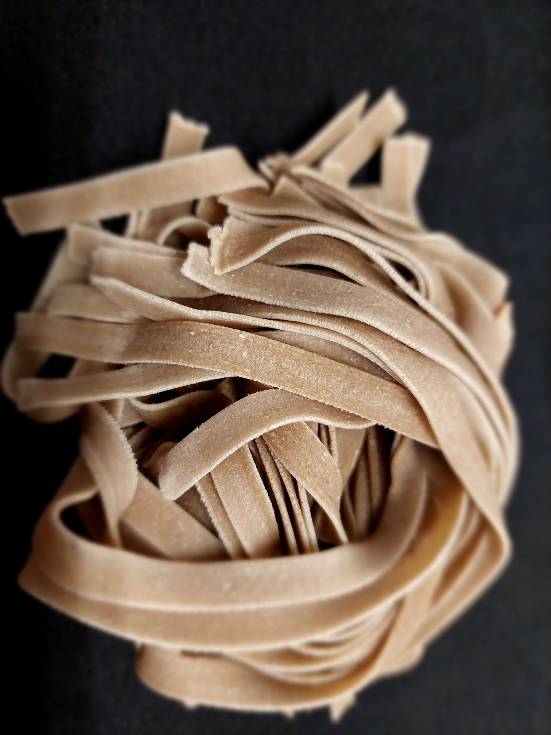 Photo de fettuccine de blé et d'orge